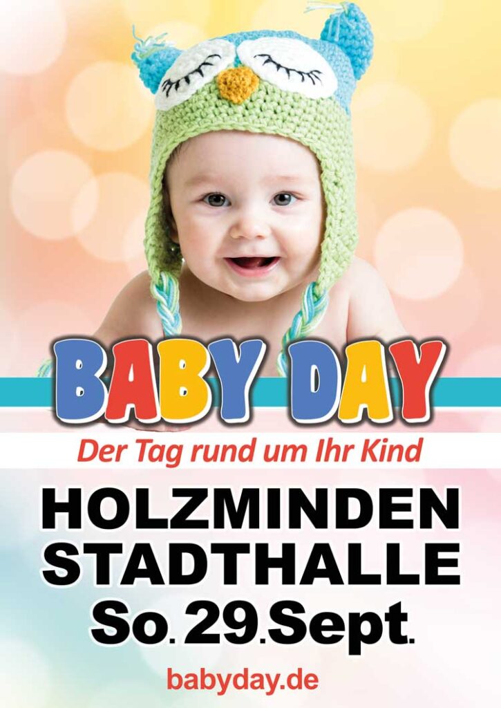 Plakat Baby Day Holzminden 2024